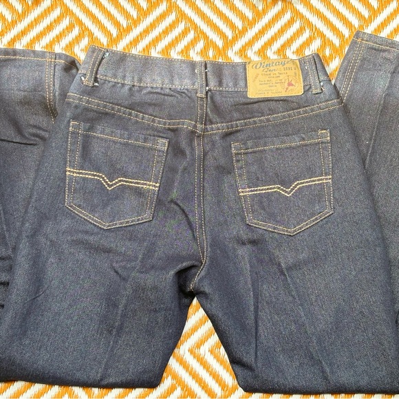 Vintage Genes High Waisted Dickies Style Jeans - Picture 3 of 6
